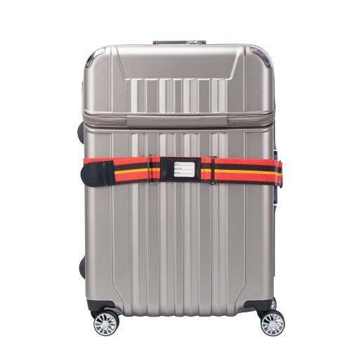 ＜TRAVALIST＞ネームホルダー付き スーツケースベルト