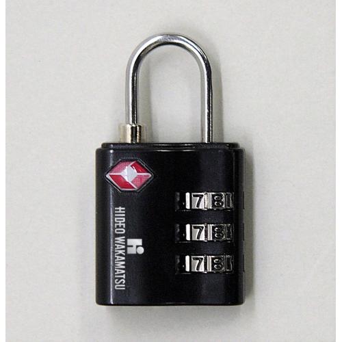 ＜HIDEO WAKAMATU＞TSAダイヤルロック 南京錠