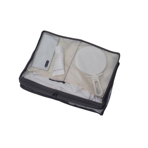 ＜CONCISE＞BOX型 メッシュケース Mサイズ