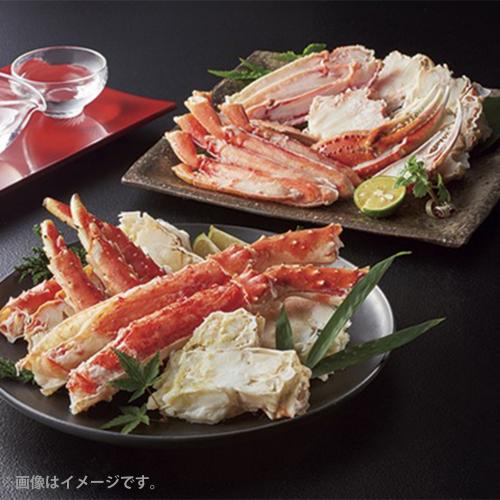 たらばかに・ずわいがにハーフ食べ比べ