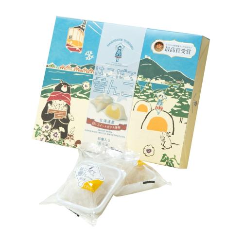 はこだて雪んこ プレーン・チーズ 各6個入