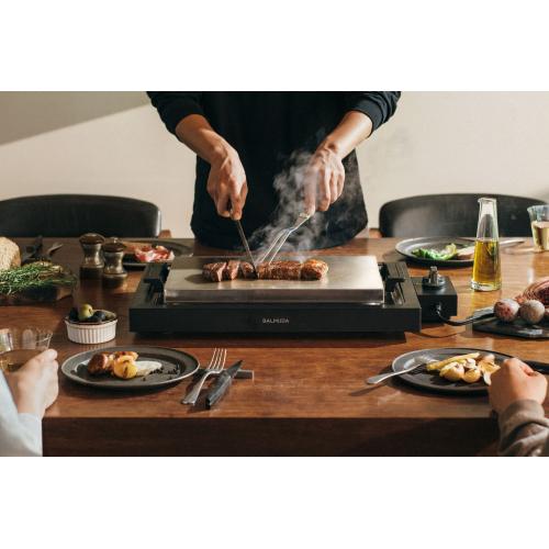 【TV紹介で話題】＜バルミューダ＞BALMUDA The Plate Pro（バルミューダ　ザ・プレート　プロ） K10A-BK／ブラック