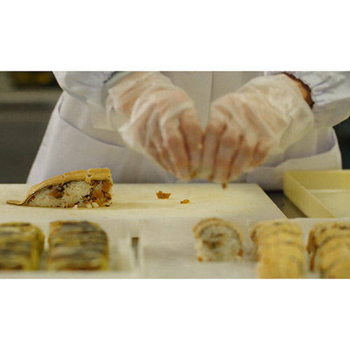 冷凍穴子の棒寿司×２