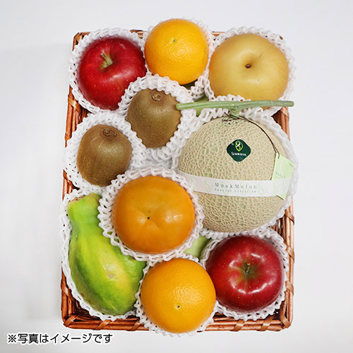 ＜日本橋　千疋屋総本店＞フルーツかご盛Ａ