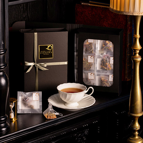 ＜JAZZ＆TEA＞ブレンドティー７種類ティーバッグ　セット(計30包）