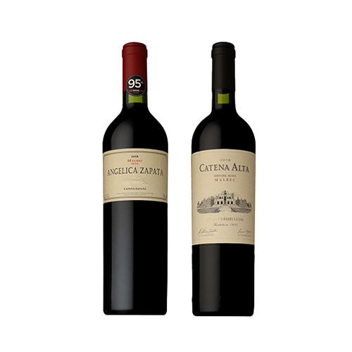 【送料当社負担】＜カテナ＞マルベック100％！フルボディな赤ワイン飲み比べ2本セット