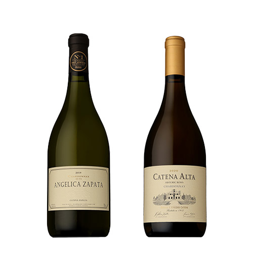 【送料当社負担】＜カテナ＞高評価生産者「カテナ」が作るシャルドネ2本セット