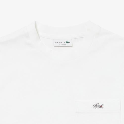 ＜ラコステ＞アウトラインクロックポケットTシャツ