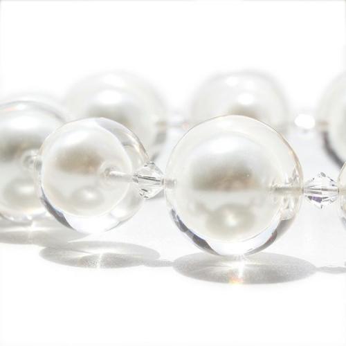 ＜シスカ＞≪FLOATING PEARLS≫ロングネックレス