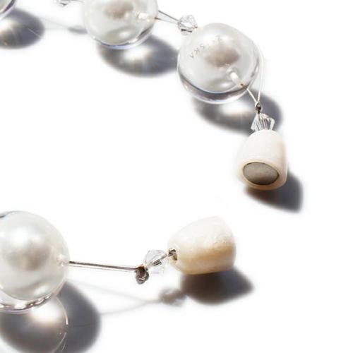 ＜シスカ＞≪FLOATING PEARLS≫ロングネックレス