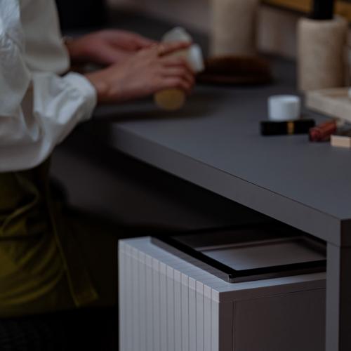 ＜ZitA＞自動開閉ごみ箱ZitA SQUARE 45L