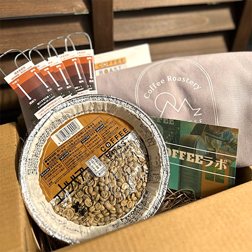 ＜MzCOFFEEラボ＞コーヒー焙煎キット＆ＭｚＣＯＦＦＥＥラボトートバッグギフトセット