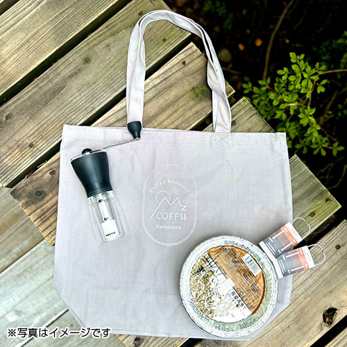 ＜MzCOFFEEラボ＞コーヒー焙煎キット・ハンドミル（ハリオ）＆ＭｚＣＯＦＦＥＥラボトートバッグギフトセット