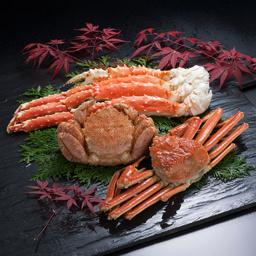 かに三昧（たらばがに・ずわいがに・毛がに）