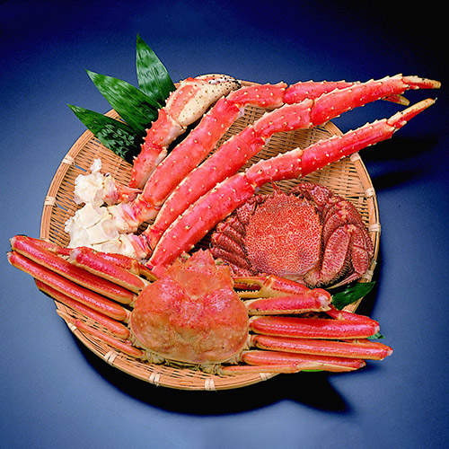 かに三昧（たらばがに・ずわいがに・毛がに）
