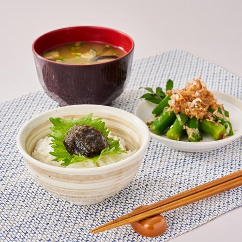 ＜ANA FINDS＞福岡・名産ごはんのお供3本セット（うめのり佃煮＆ゆずすこなめ茸）