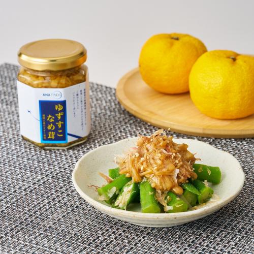 ＜ANA FINDS＞福岡・名産ごはんのお供3本セット（うめのり佃煮＆ゆずすこなめ茸）