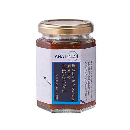＜ANA FINDS＞愛知・新食感めし友ご飯じゅれ4本セット（しらす＆明太子・あさり＆しょうが）