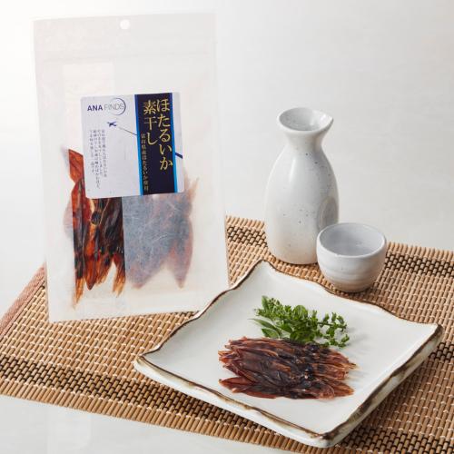 ＜ANA FINDS＞富山・北陸やみつきツマミ4袋セット（ほたるいか＆白えび）