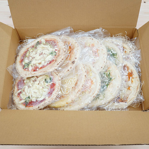 ＜よろこば食堂＞定番ホエイピザ10枚セット