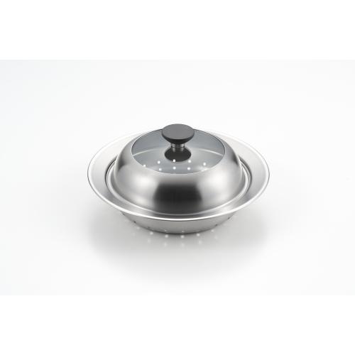 ＜ヨシカワ＞見える！お鍋用蒸し器 20-22cm YJ3626
