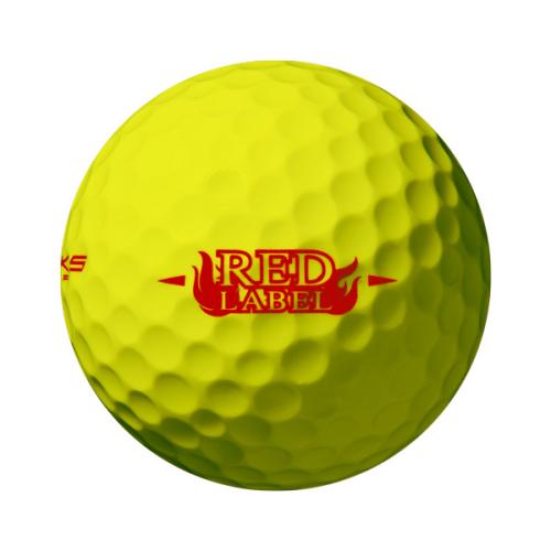 ＜ワークスゴルフ＞飛匠 レッドラベル極 ゴルフボール