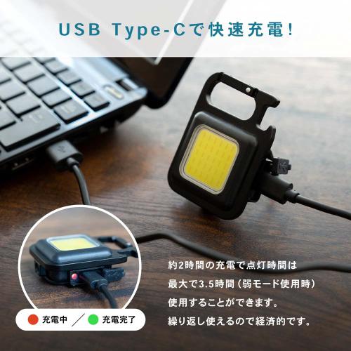 ＜コーナンオリジナル＞USB充電式ミニLEDライト6W