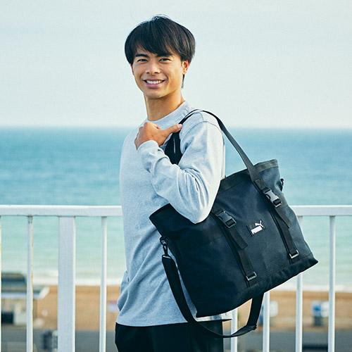 【三笘選手クリアファイル付き！】＜ANAオリジナル＞PUMA for ANA トラベルトートバッグ