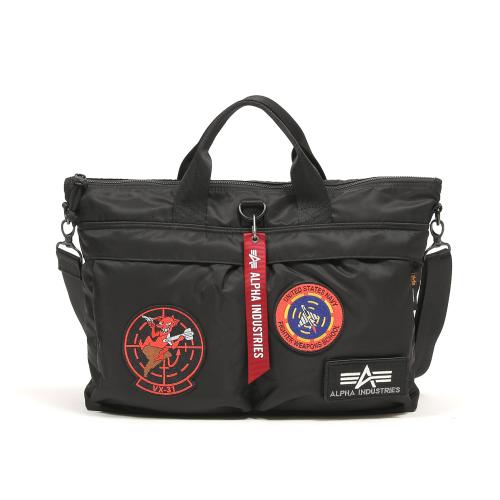 【アウトレット特別価格】＜ALPHA INDUSTRIES＞2WAY HELMETBAG No.66033