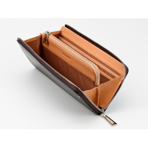 ＜ミラグロ＞パルメラートゴート・Ｌ字ファスナー長財布