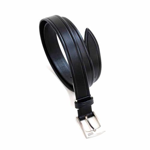 ＜タケオキクチ＞イタリアレザー一枚革　ビジネスベルト