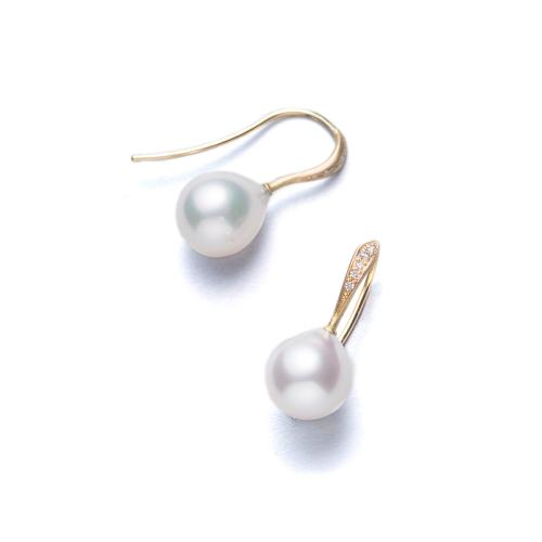 ＜HASUNA＞Bless ピアス ショート あこやパール