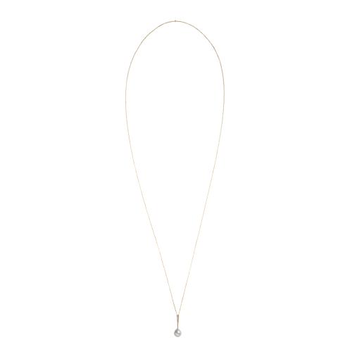 ＜HASUNA＞Bless ネックレス ロング あこやパール