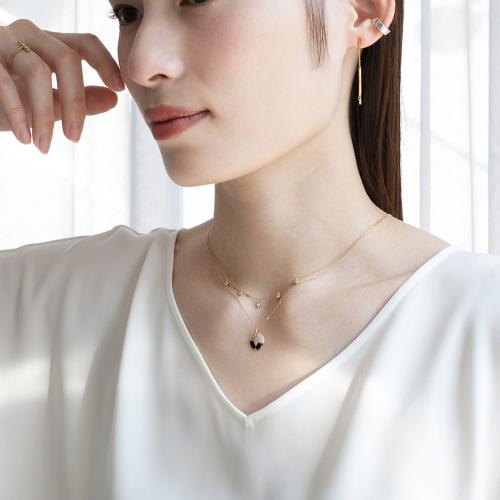 ＜HASUNA＞l'unique ネックレス サークル