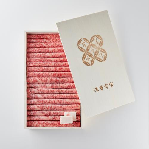 ＜浅草今半＞黒毛和牛すき焼用 950g【送料込】