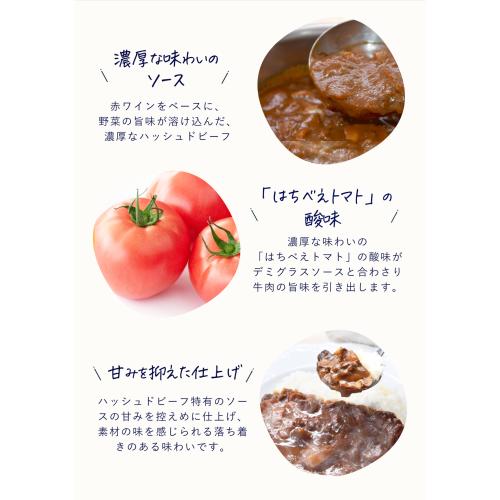 ＜ANA FINDELISH＞★ANA SUITEラウンジ提供★熊本県産はちべえトマトを使ったハッシュドビーフ10食入り