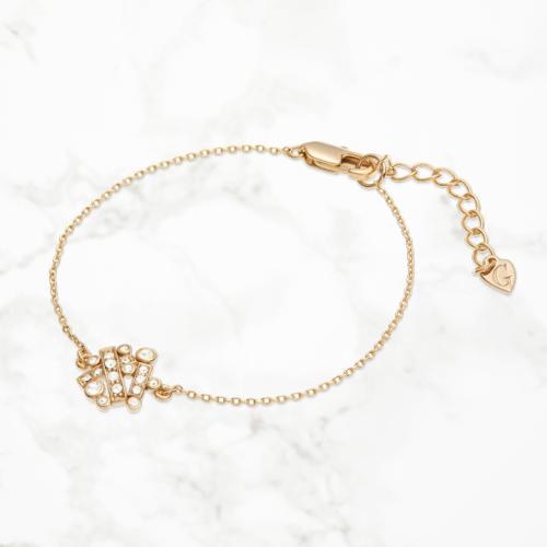 ＜グロッセ グラッセ＞Sparkler ラウンドブレスレット ゴールド