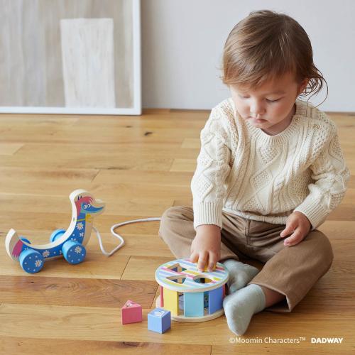 ＜MOOMIN BABY＞型はめプルトイ