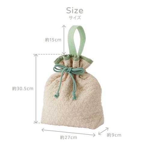 ＜D by DADWAY＞ヌビ・巾着バッグ