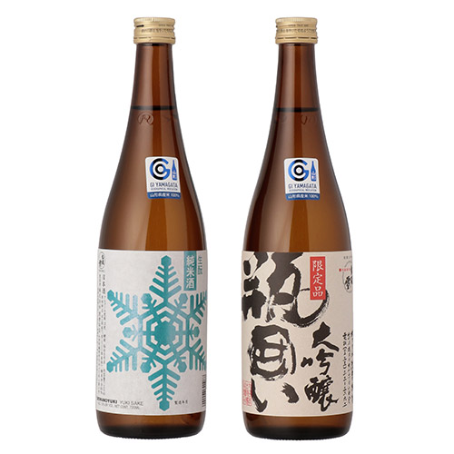 ＜渡會本店＞大吟醸瓶囲い・雪純米セット