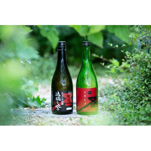 ＜山城屋酒造＞純米吟醸 鴻城乃誉と純米酒 スギヒメ　飲み比べ2本セット