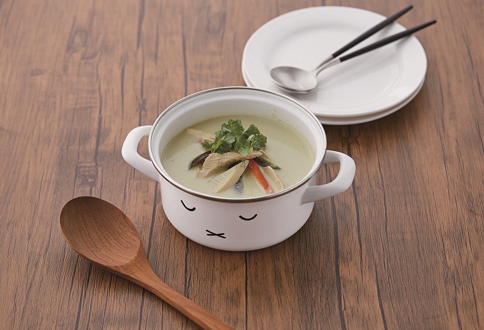 【日用雑貨】＜富士ホーロー＞ミッフィーフェイス15cm キャセロールMFF-15W