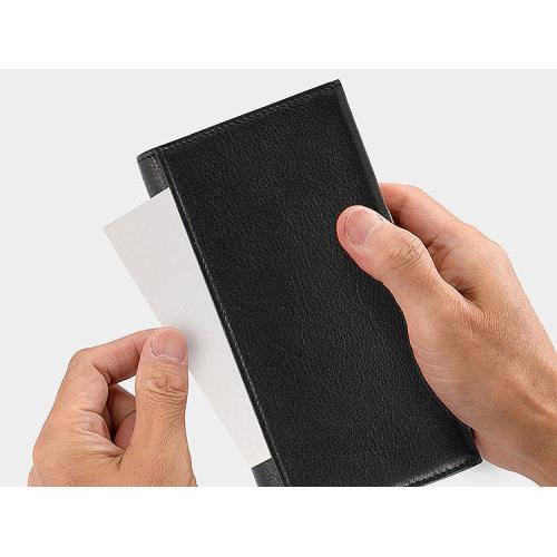 ＜ミラグロ＞牛革ソフトミリングレザー・長財布