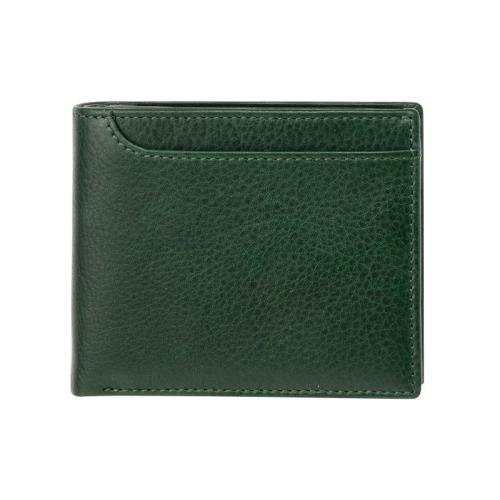 ＜ミラグロ＞牛革ソフトミリングレザー・二つ折り財布