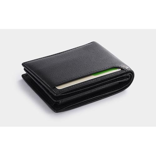 ＜ミラグロ＞牛革ソフトミリングレザー・二つ折り財布