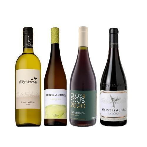 【送料当社負担】＜A-styleソムリエ厳選＞春風香る赤白4本セット