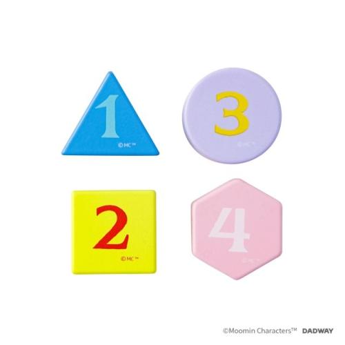 ＜MOOMIN BABY＞型はめつみ木／ムーミン