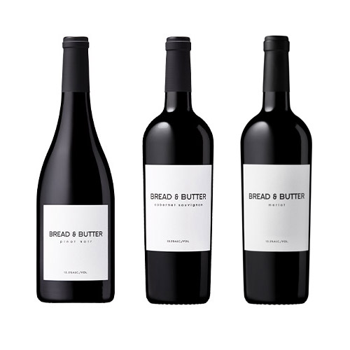 【送料当社負担】世界中に衝撃を与えたシンデレラワイン「ブレッド＆バター」赤3本セット