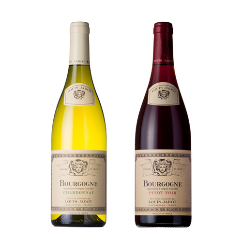 【送料当社負担】＜ルイ・ジャド＞名門ワイナリーがつくるブルゴーニュ入門赤白2本セット