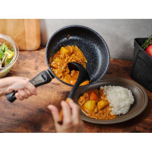 ＜KEVNHAUN＞ジェットブラックフライパン20cm